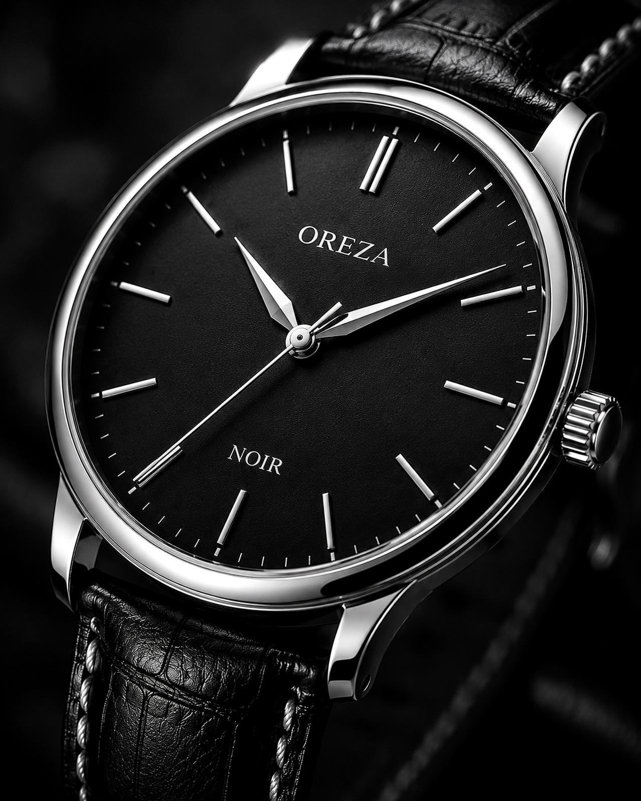 OREZA NOIR kadran detayı